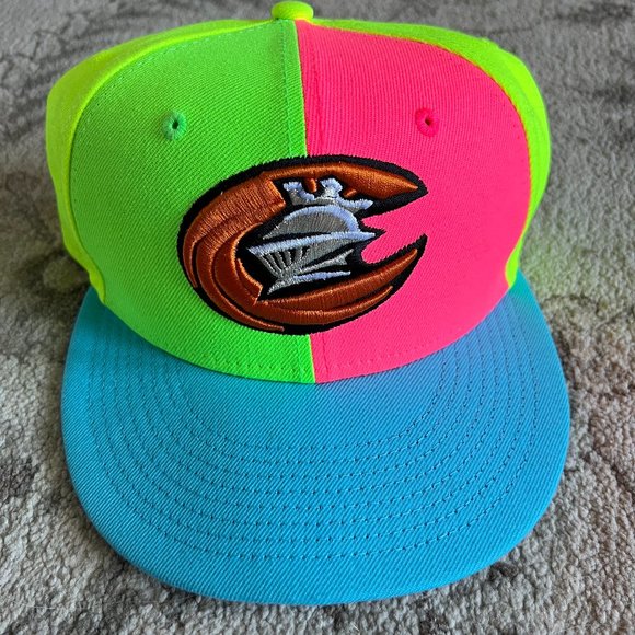 New Era Other - Men's Charlotte Knights Neon Collection Hat 7 1/8  New Era 59Fifty